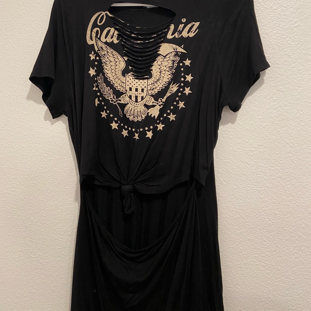 Plus Size Black Bodycon Dress 1x